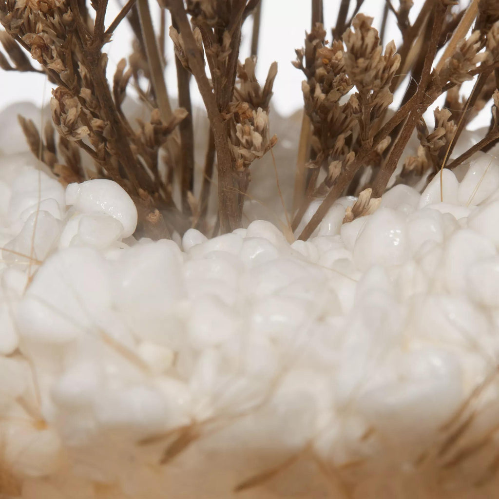 Dried Flowers Glass Dome