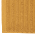 Ochre Ribbed Bath Towel
