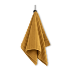 Ochre Ribbed Hand Towel