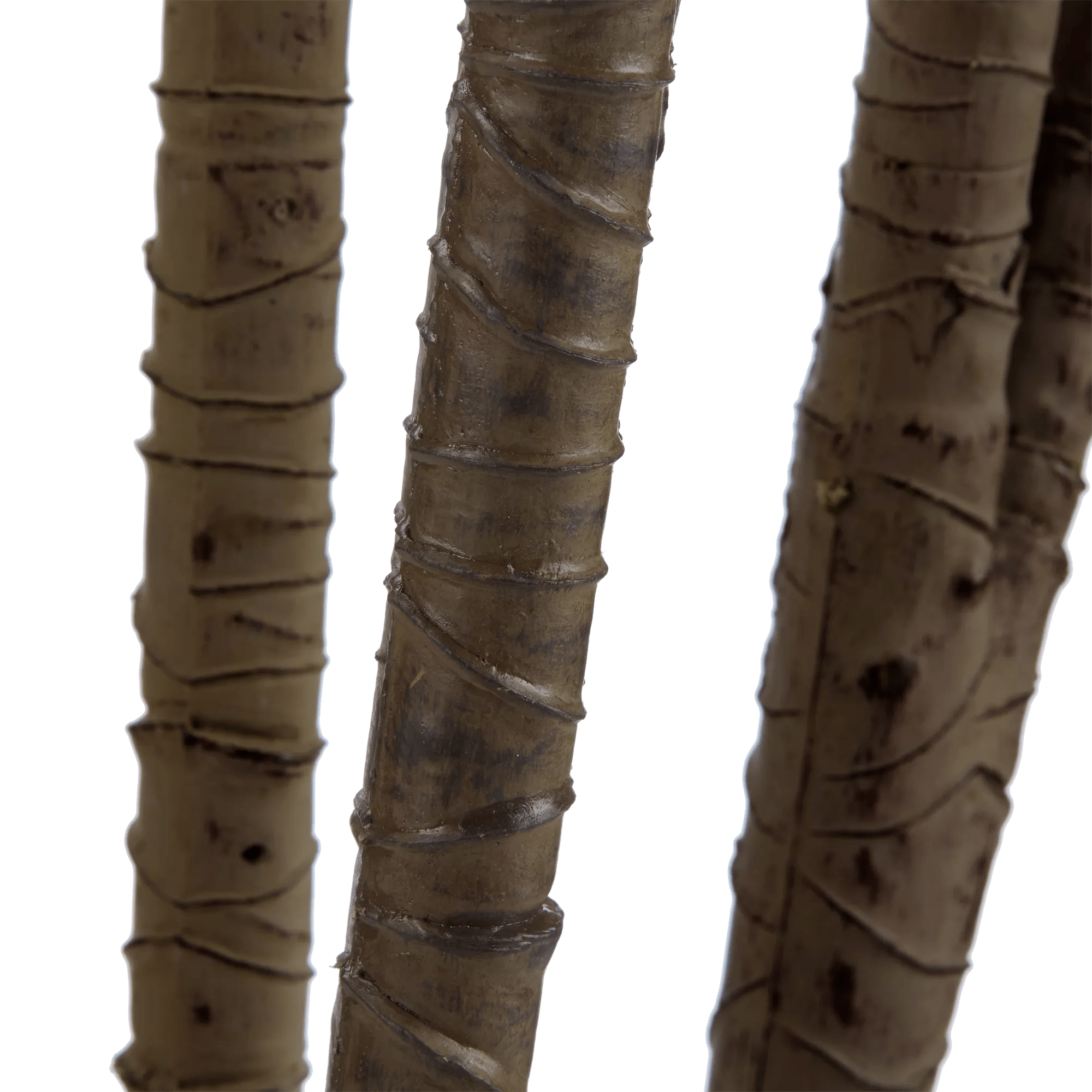 Artificial Exotic Floor Plant in White Pot