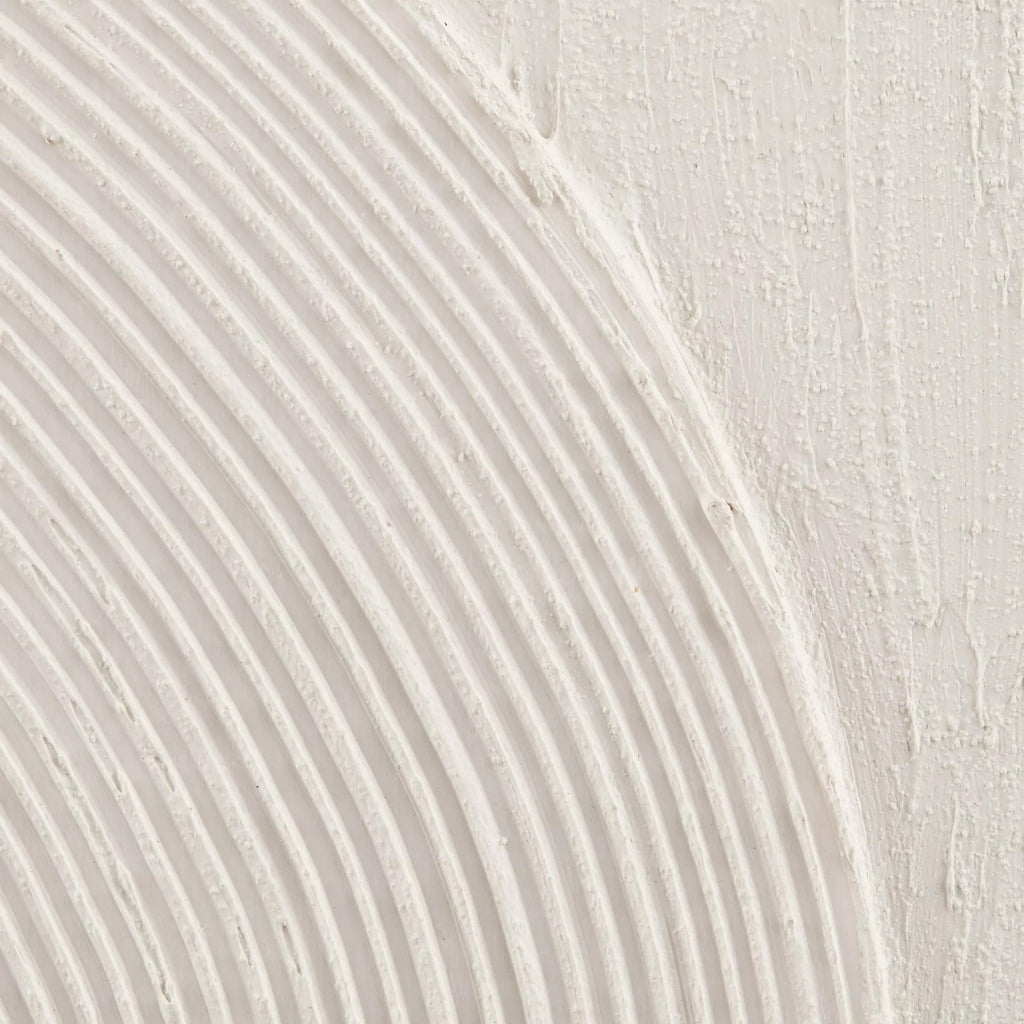 Abstract Tone-on-Tone Textured Framed Art