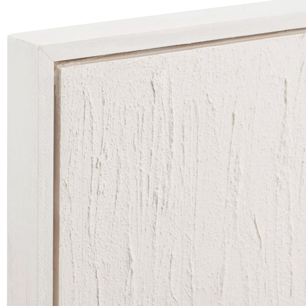 Abstract Tone-on-Tone Textured Framed Art