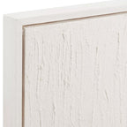 Abstract Tone-on-Tone Textured Framed Art