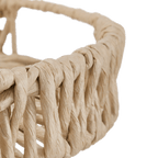 Natural Round Woven Tray