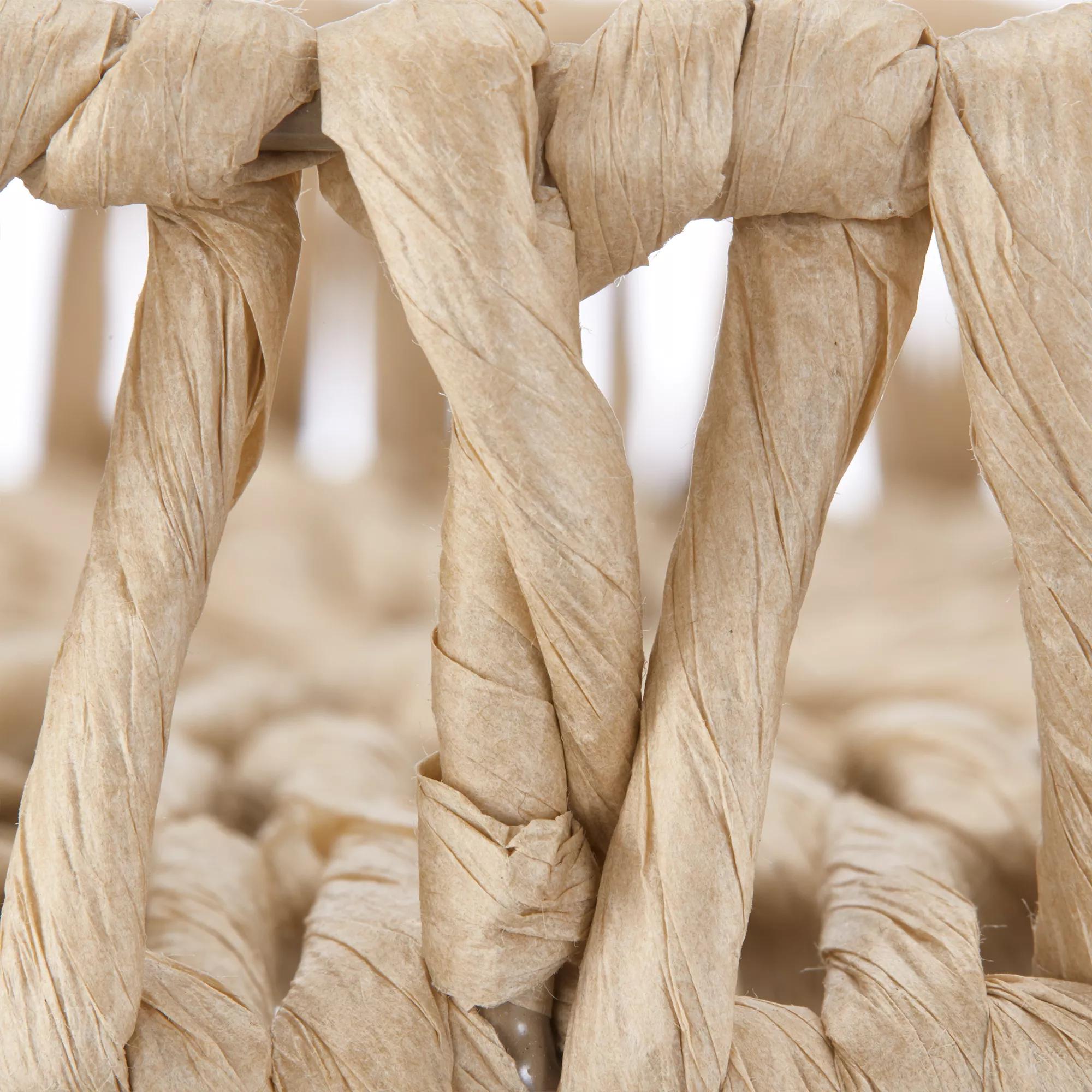 Natural Round Woven Tray