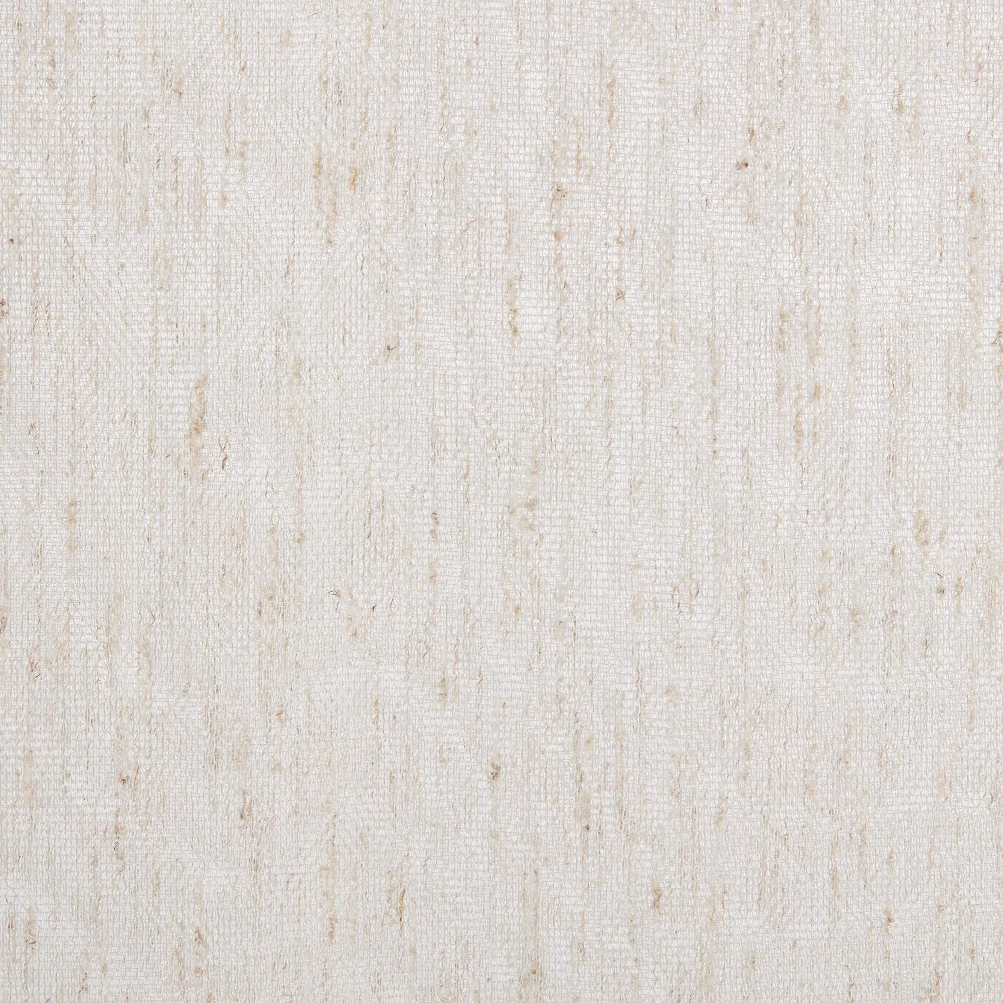 Cream Eneca Back-Tab/Rod-Pocket Curtain