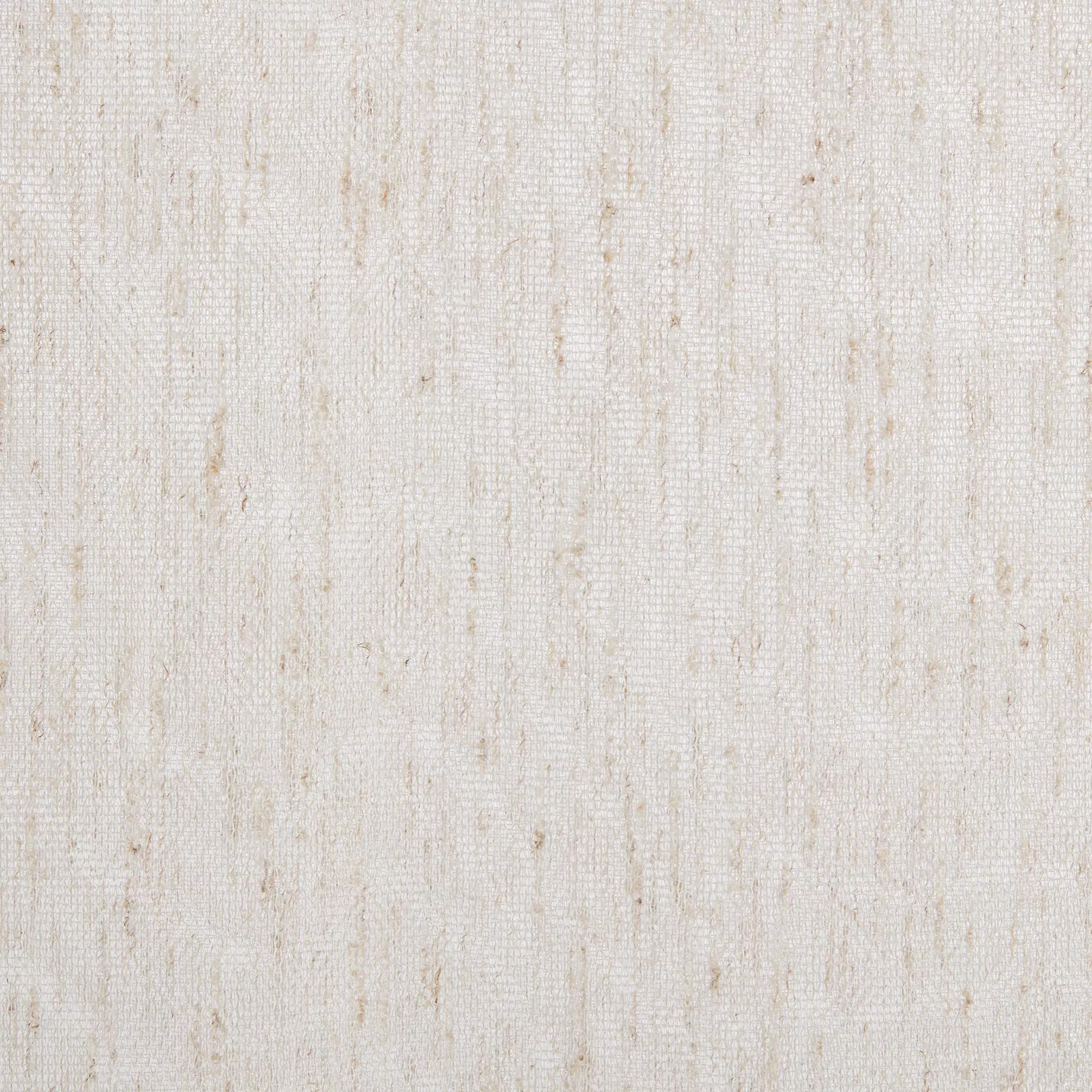 Cream Eneca Back-Tab/Rod-Pocket Curtain