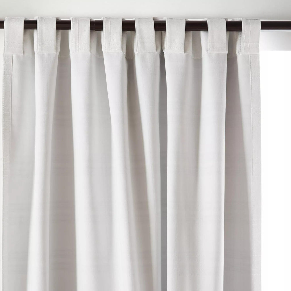 Off White Mullins Blackout Back-Tab Curtain