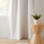 Off White Mullins Blackout Back-Tab Curtain