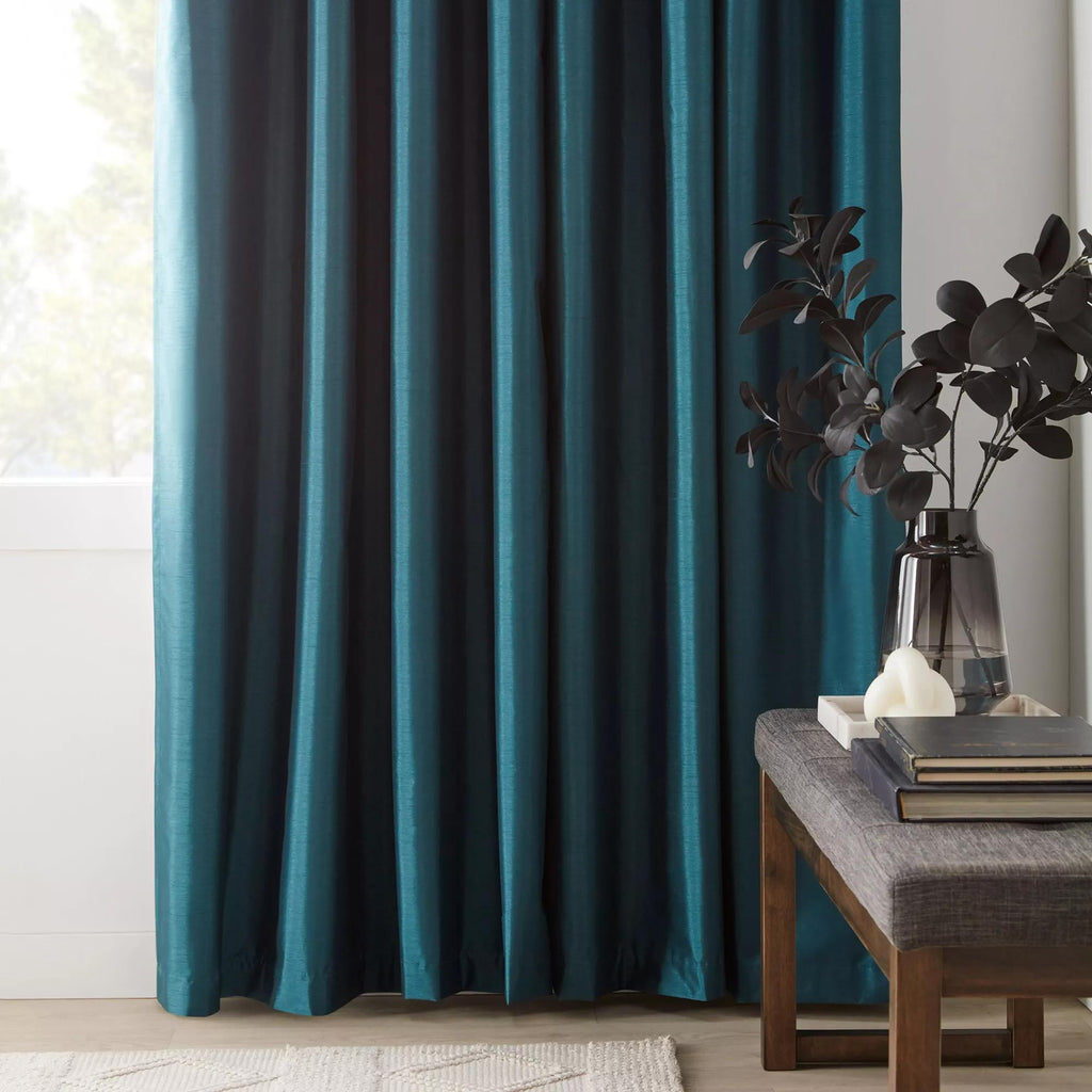 Teal Pegaze Blackout Curtain