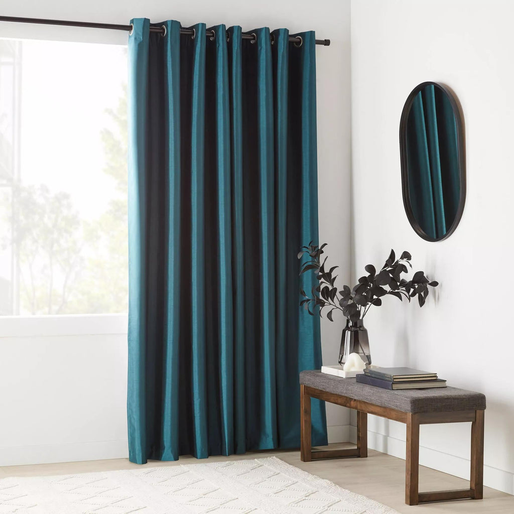 Teal Pegaze Blackout Curtain