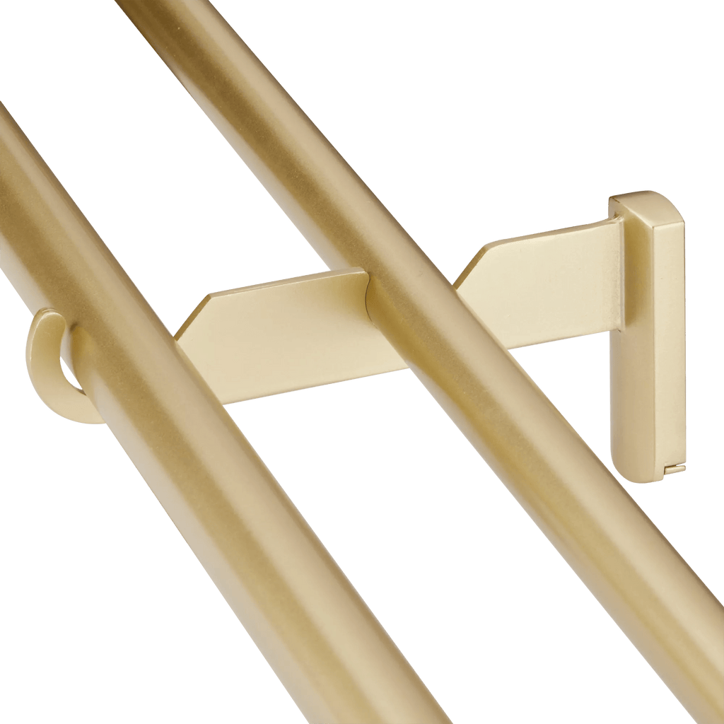 Blackout Curtains Double Rod Set - Diameter 19mm