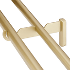 Blackout Curtains Double Rod Set - Diameter 19mm