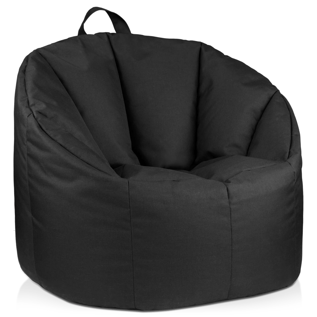 Black Canvas Bean Bag