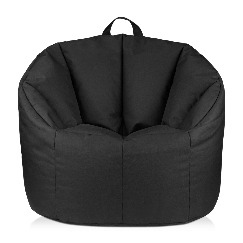 Black Canvas Bean Bag