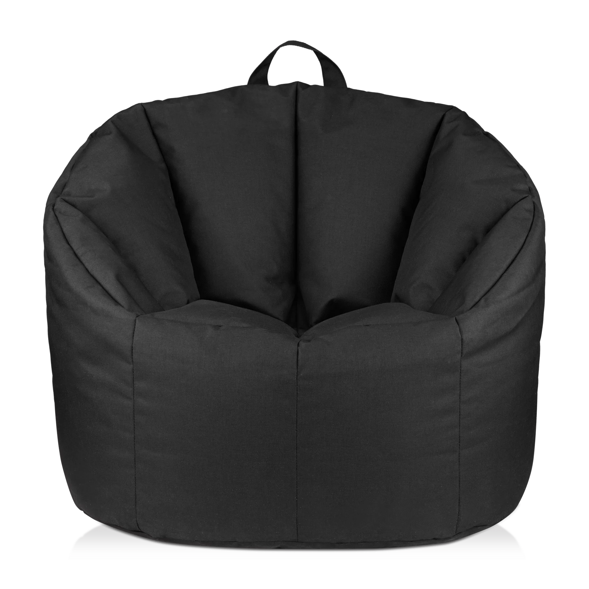 Black Canvas Bean Bag