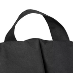 Black Canvas Bean Bag