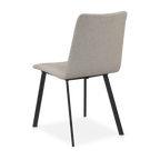 Fabric and Metal Dining Chair