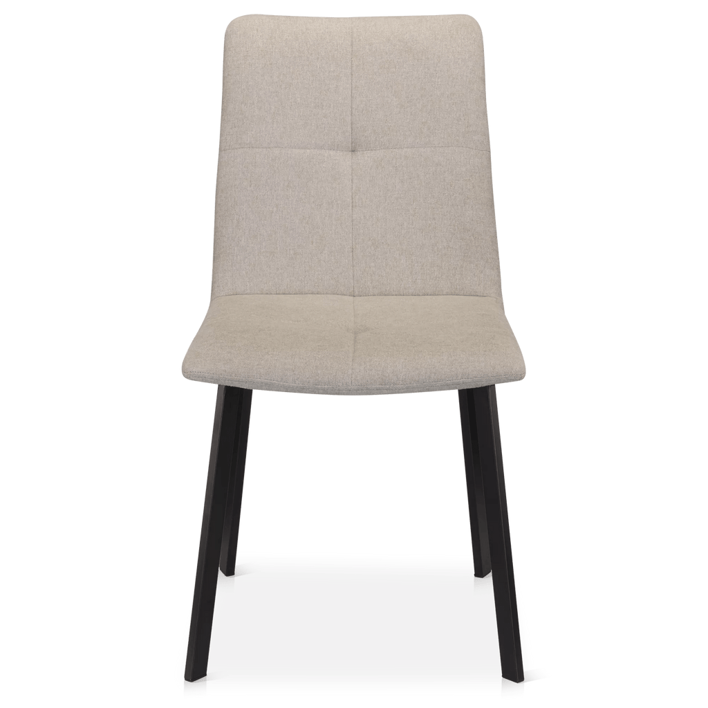 Fabric and Metal Dining Chair