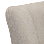 Fabric and Metal Dining Chair