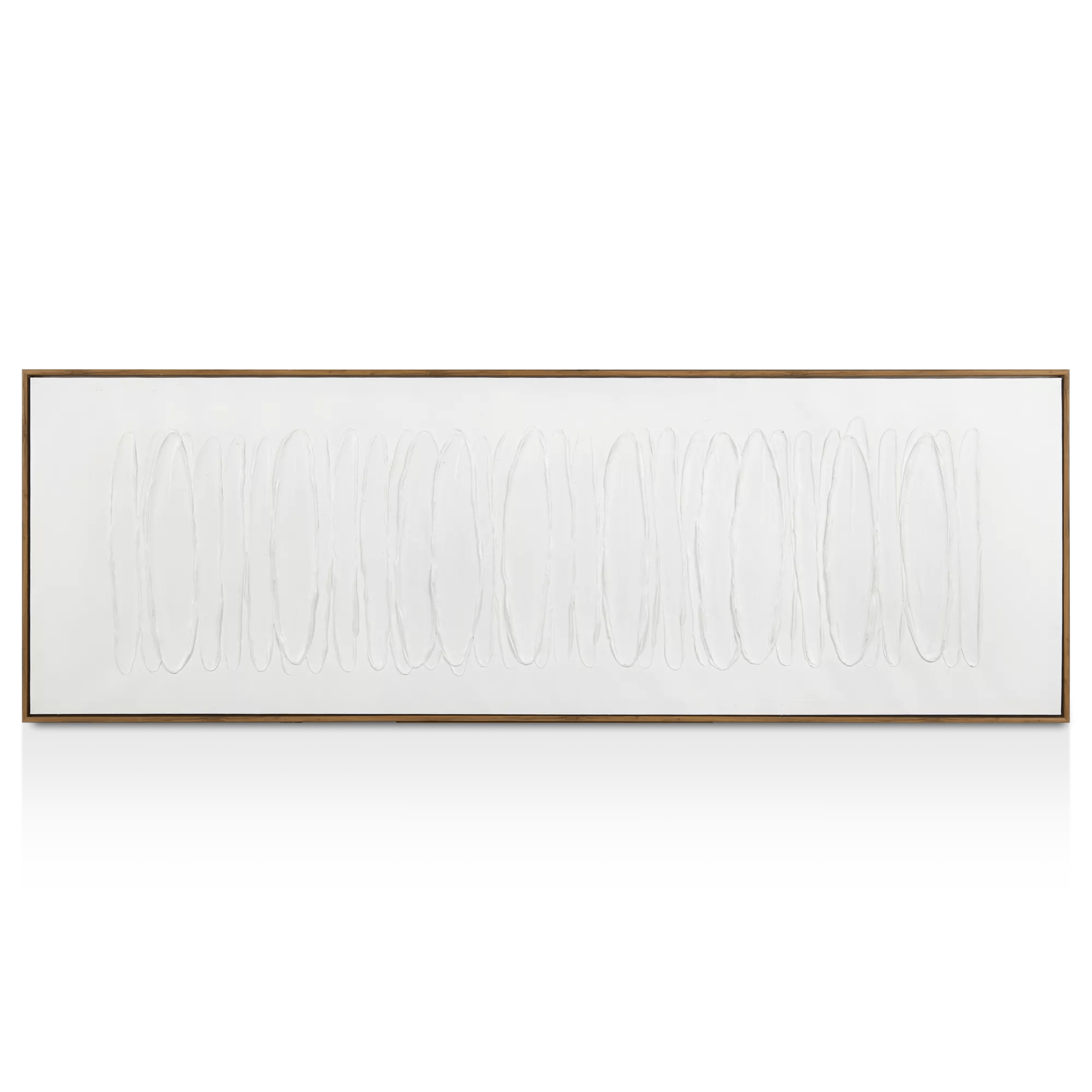 Tone on Tone Embossed Abstract Oil Painting