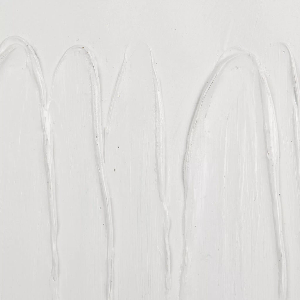 Tone on Tone Embossed Abstract Oil Painting