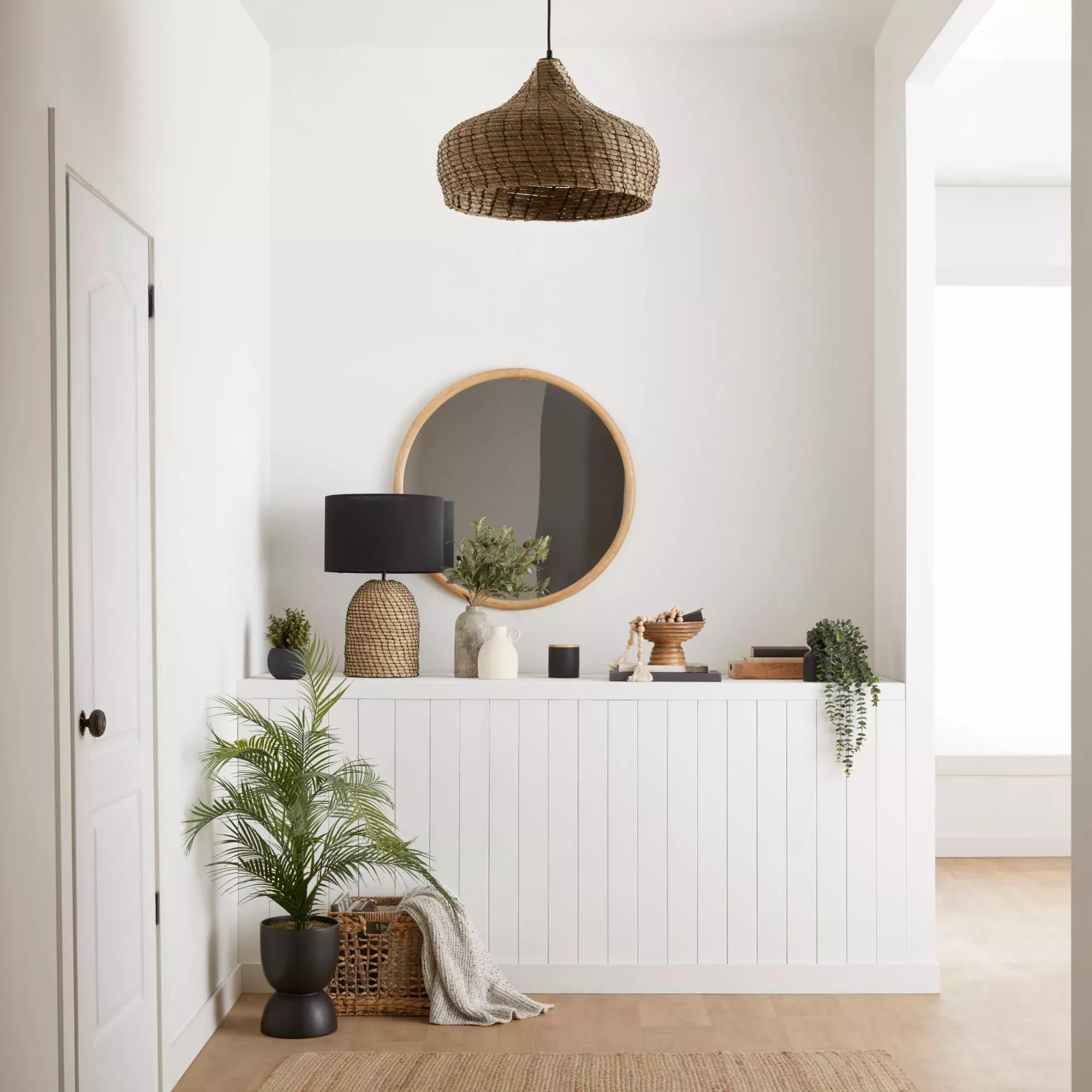 Waterfall Eucalyptus in Black Pot