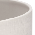 Metal Floor Lamp with White Shade