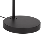 Metal Floor Lamp with White Shade