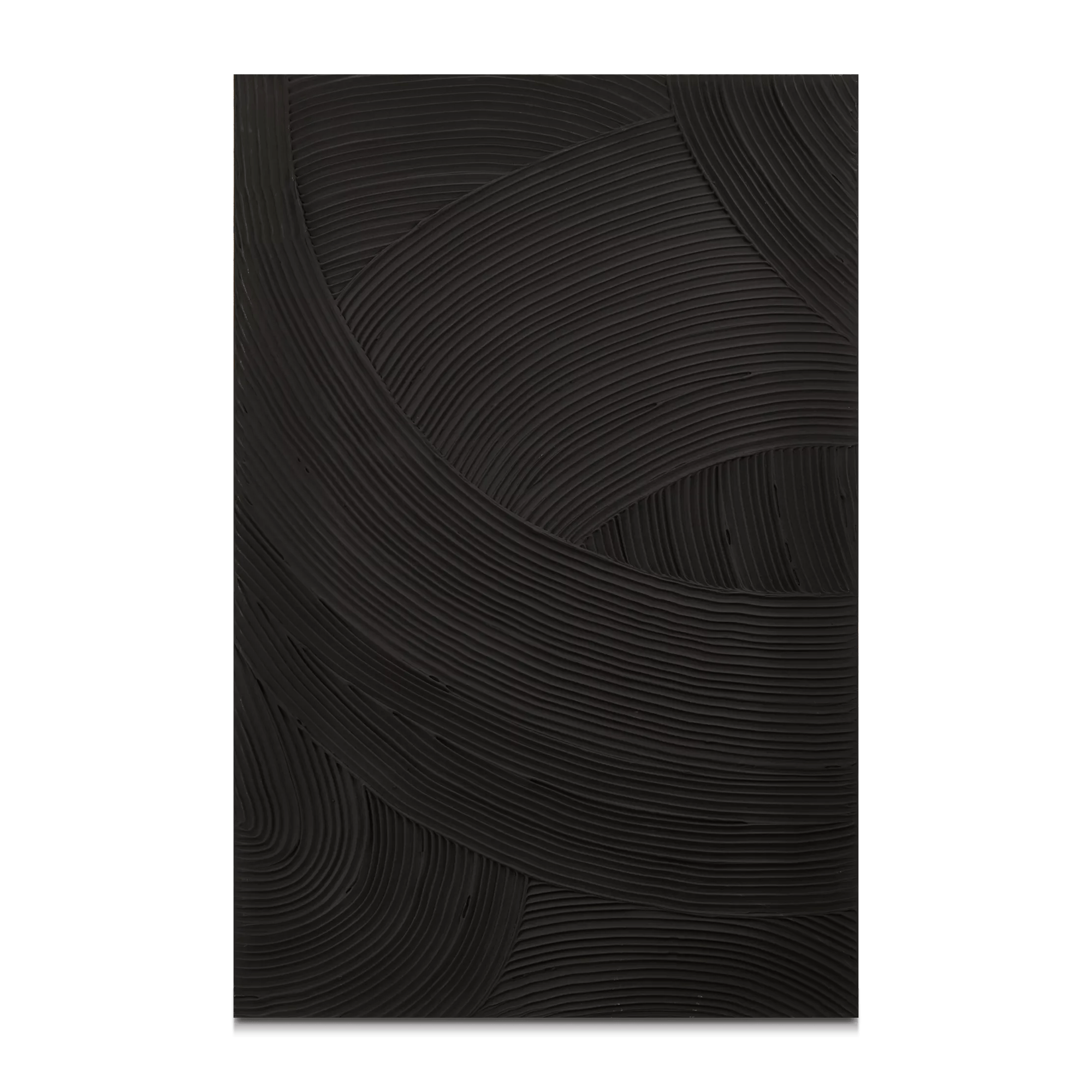 Tone on Tone Embossed Abstract Oil Painting