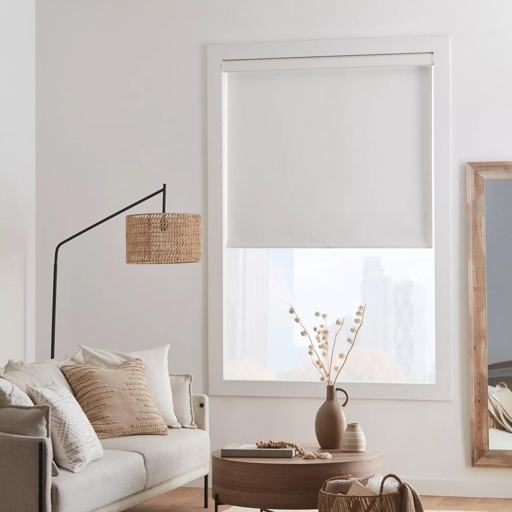 Off White Chita Cordless Blackout Roller Shade