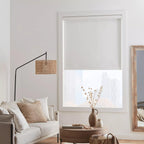 Off White Chita Cordless Blackout Roller Shade