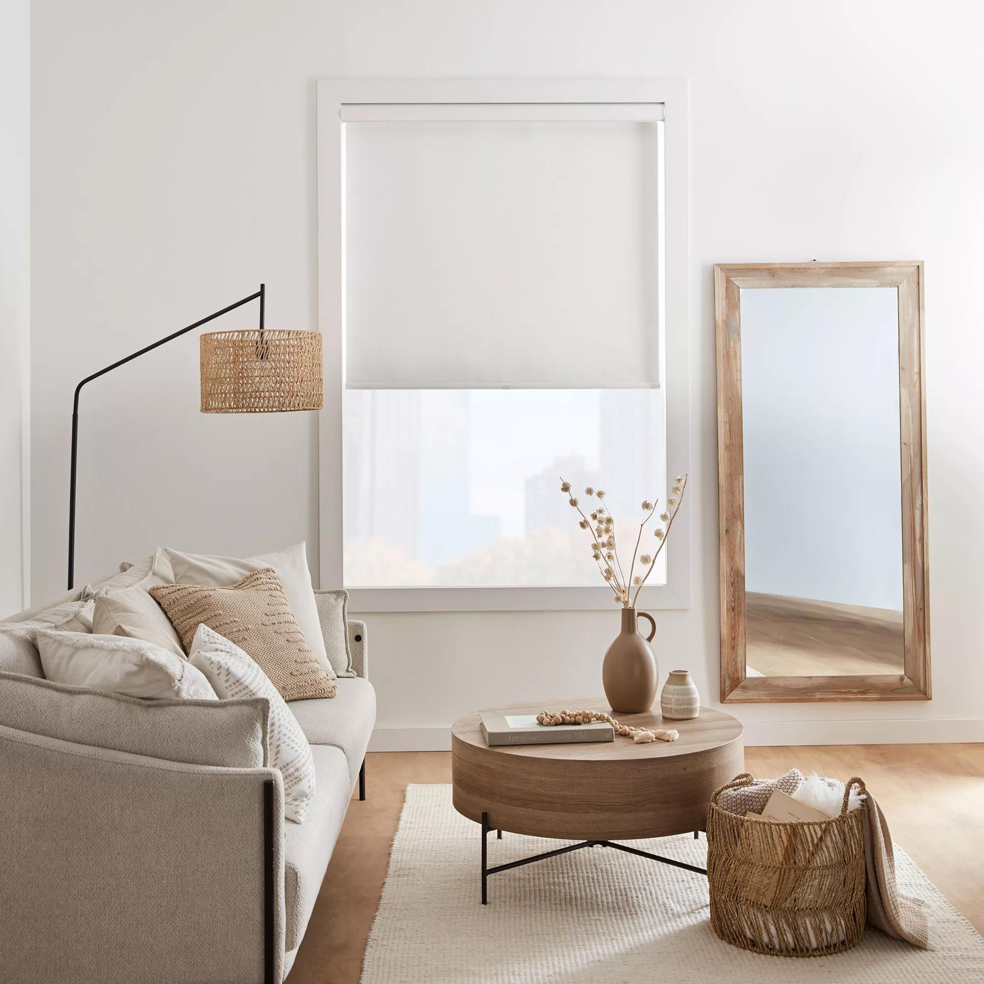 Off White Chita Cordless Blackout Roller Shade