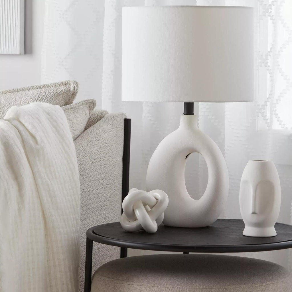 Ceramic Loop Table Lamp
