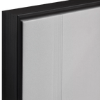 Bear in Bathtub Printed Framed Canvas