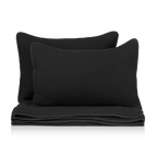 Black Nash Collection - 3-Piece Coverlet Set