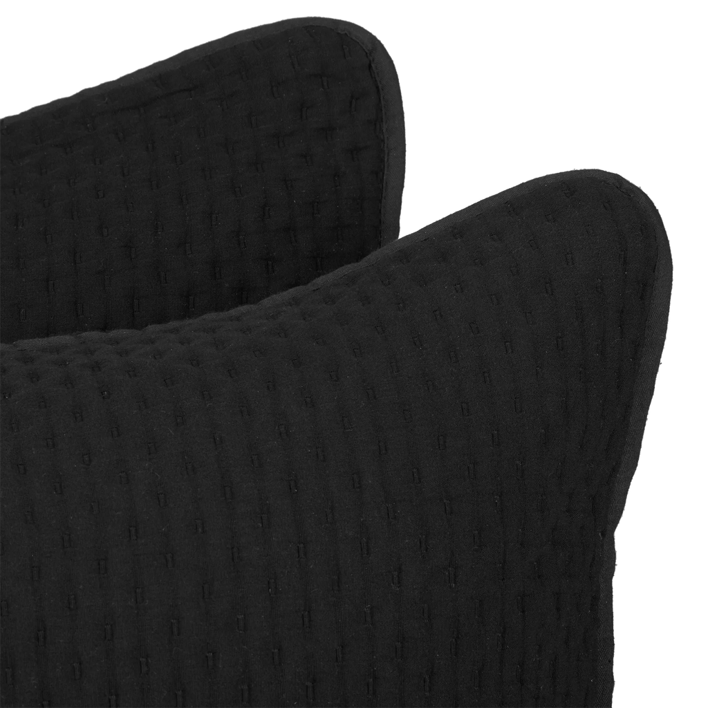 Black Nash Collection - 3-Piece Coverlet Set