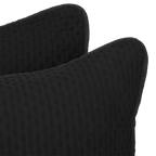 Black Nash Collection - 3-Piece Coverlet Set