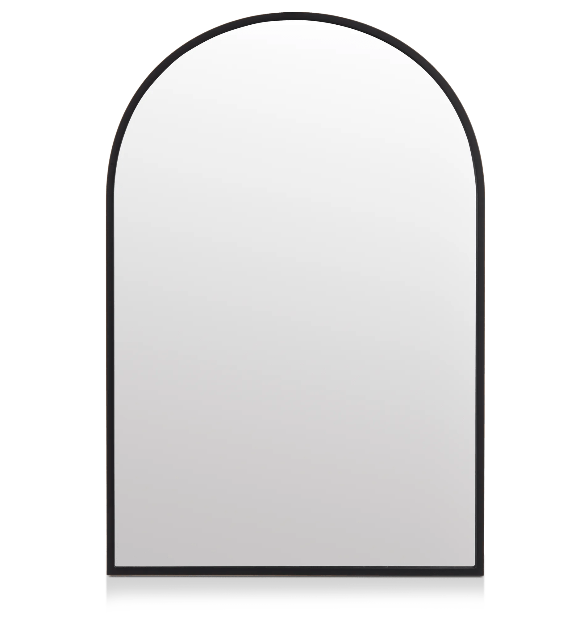 Black Arched Mirror