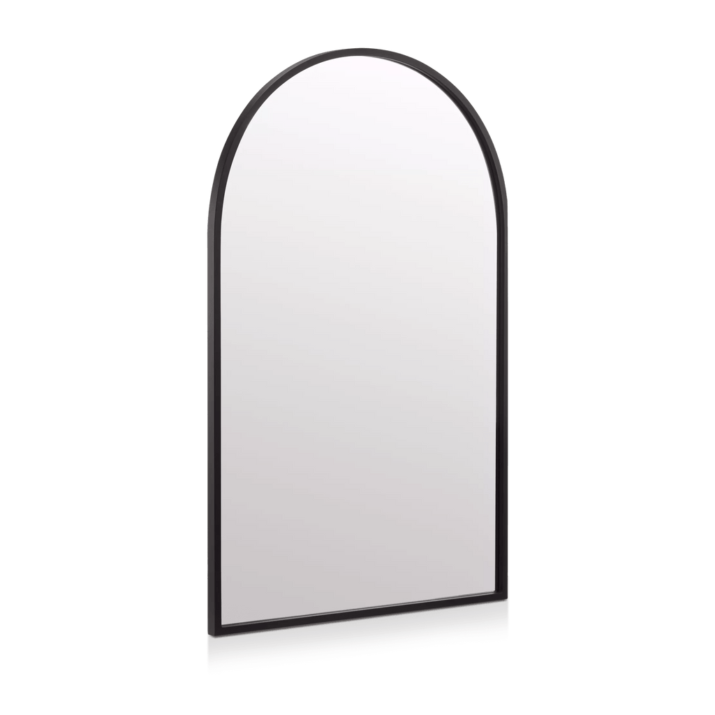 Black Arched Mirror
