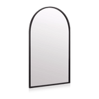 Black Arched Mirror