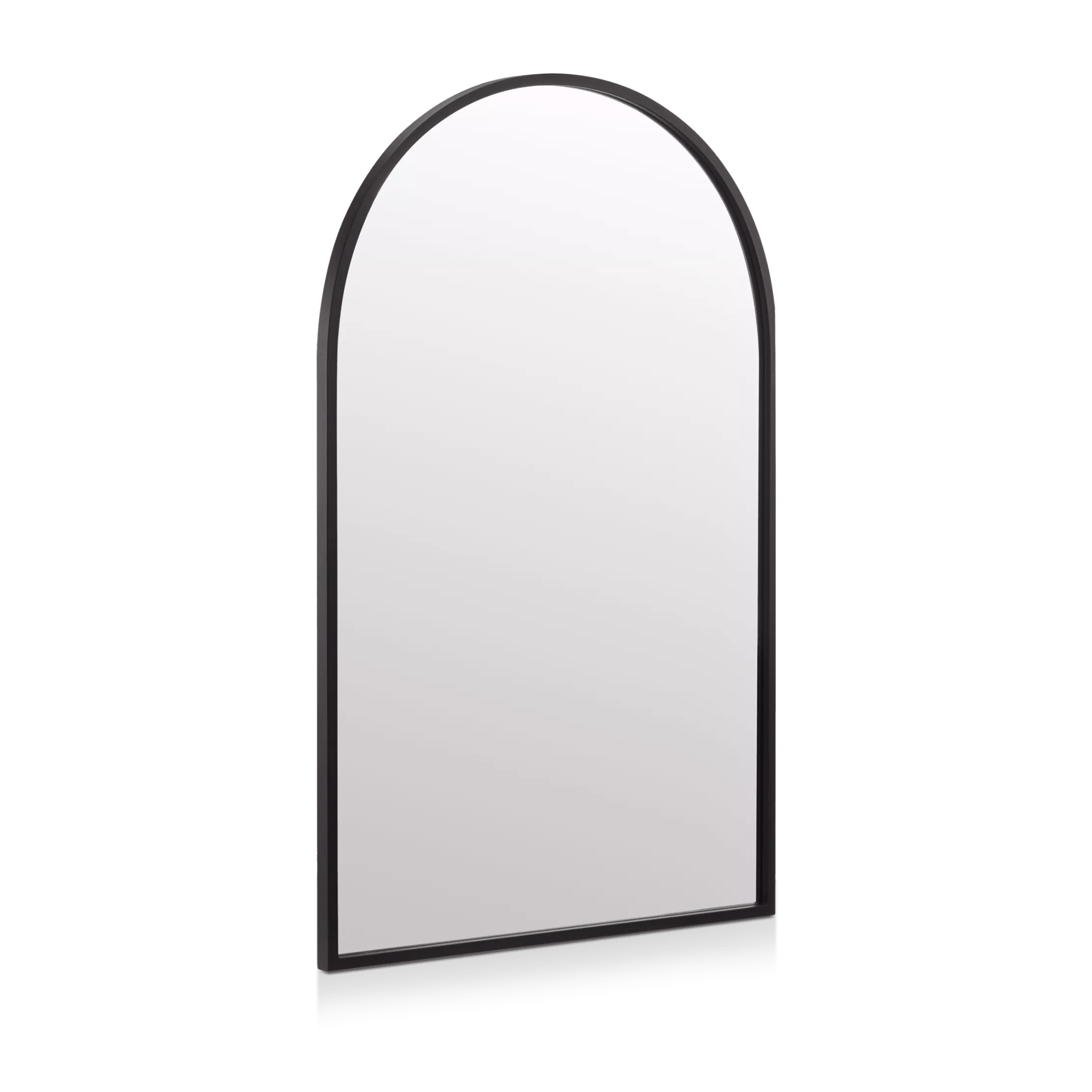 Black Arched Mirror