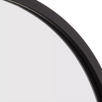 Black Arched Mirror