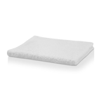 White Set of 6 Large Washcloths