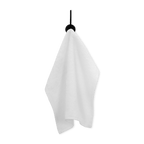 White Set of 6 Large Washcloths