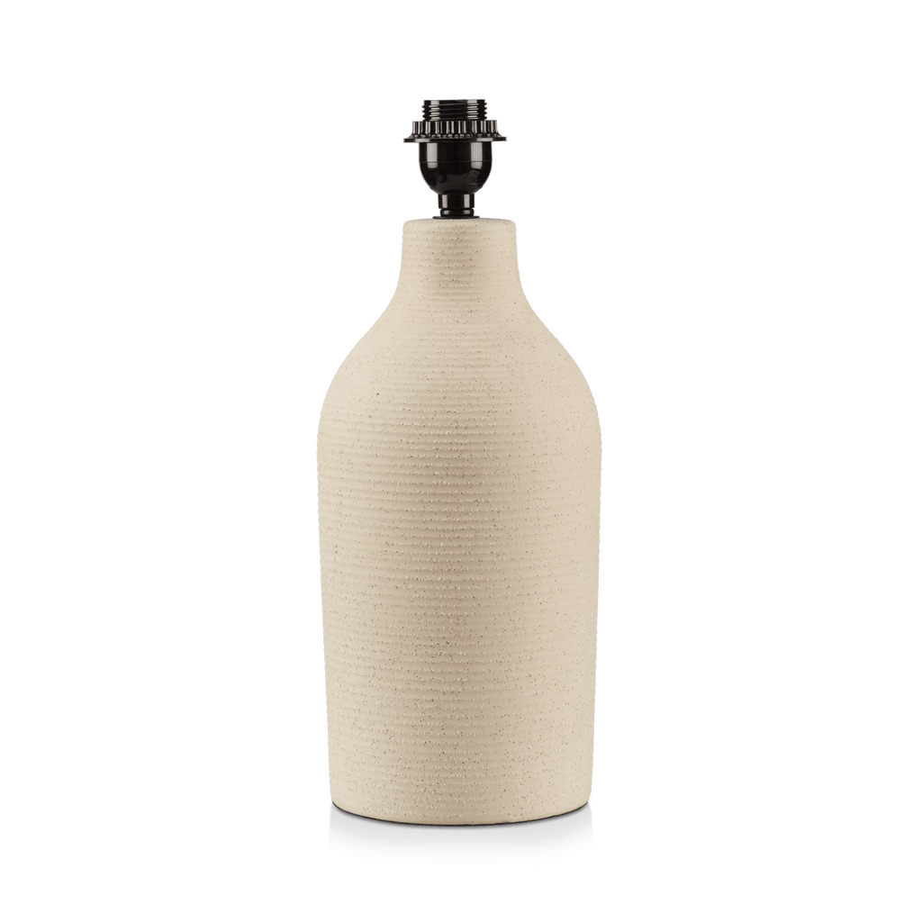 White Ceramic Lamp Base