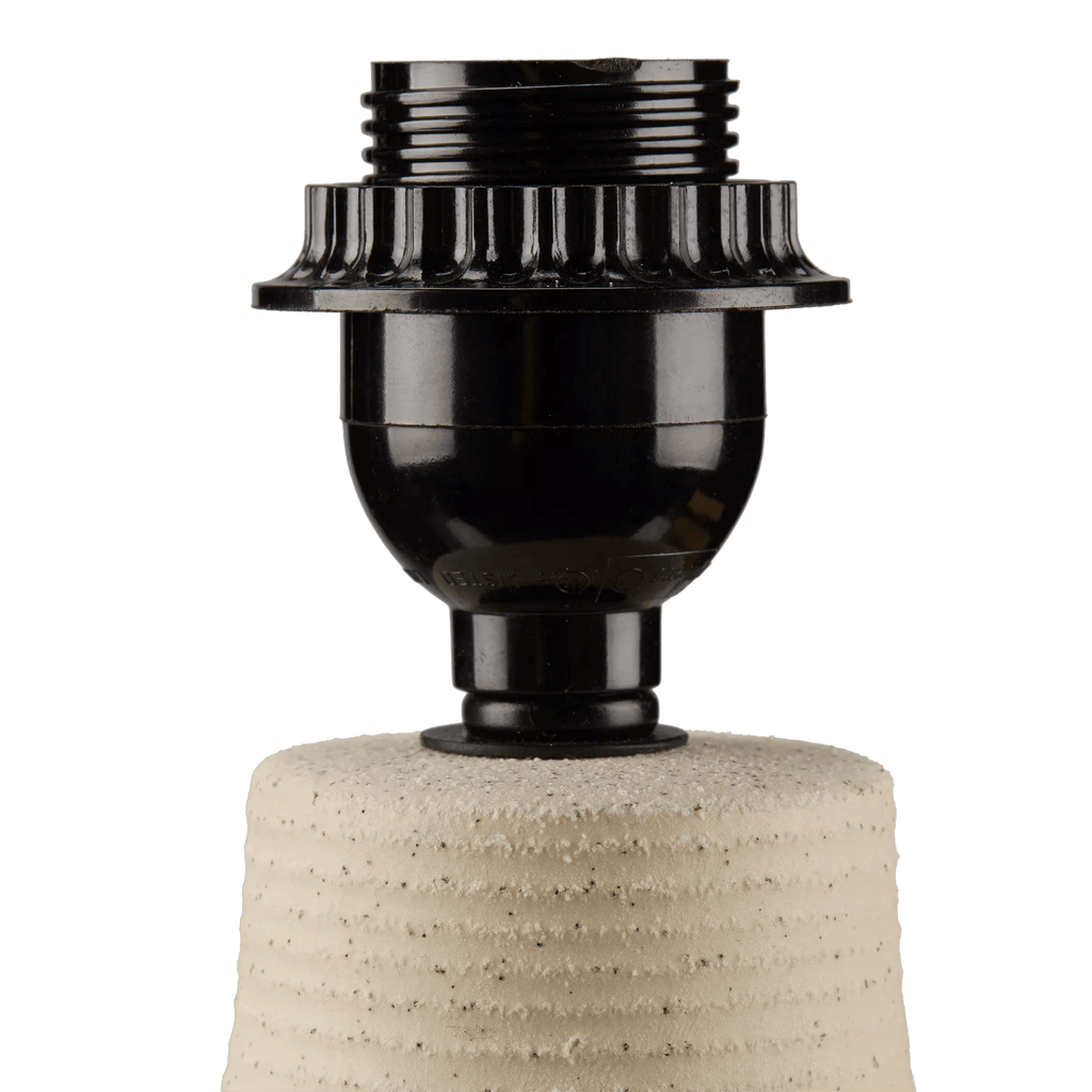 White Ceramic Lamp Base