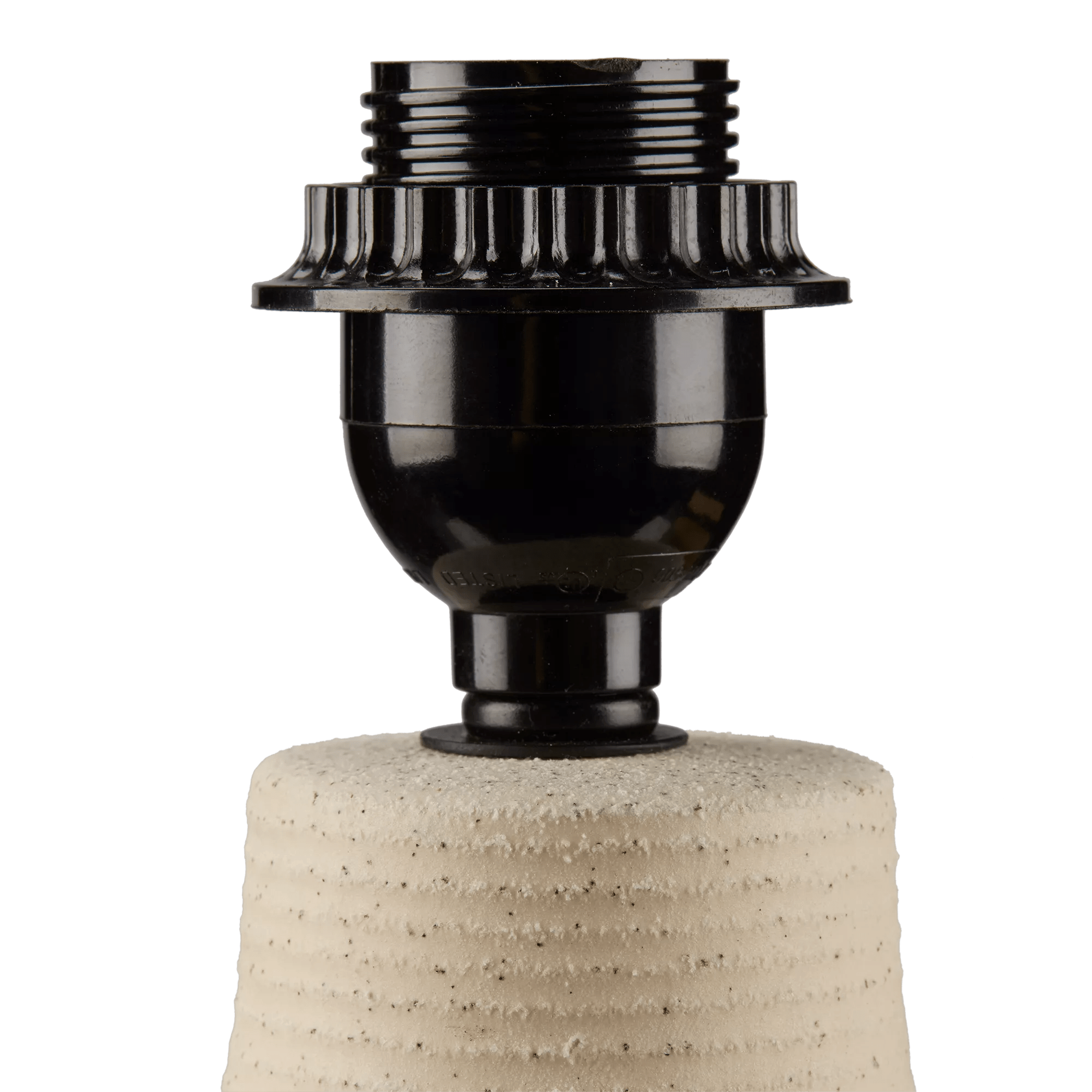 White Ceramic Lamp Base