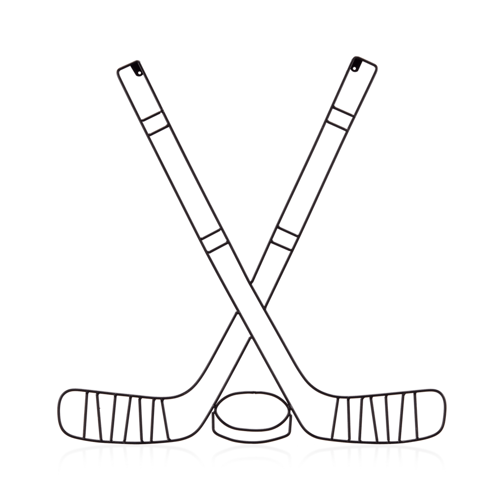 Metal Hockey Wall Art