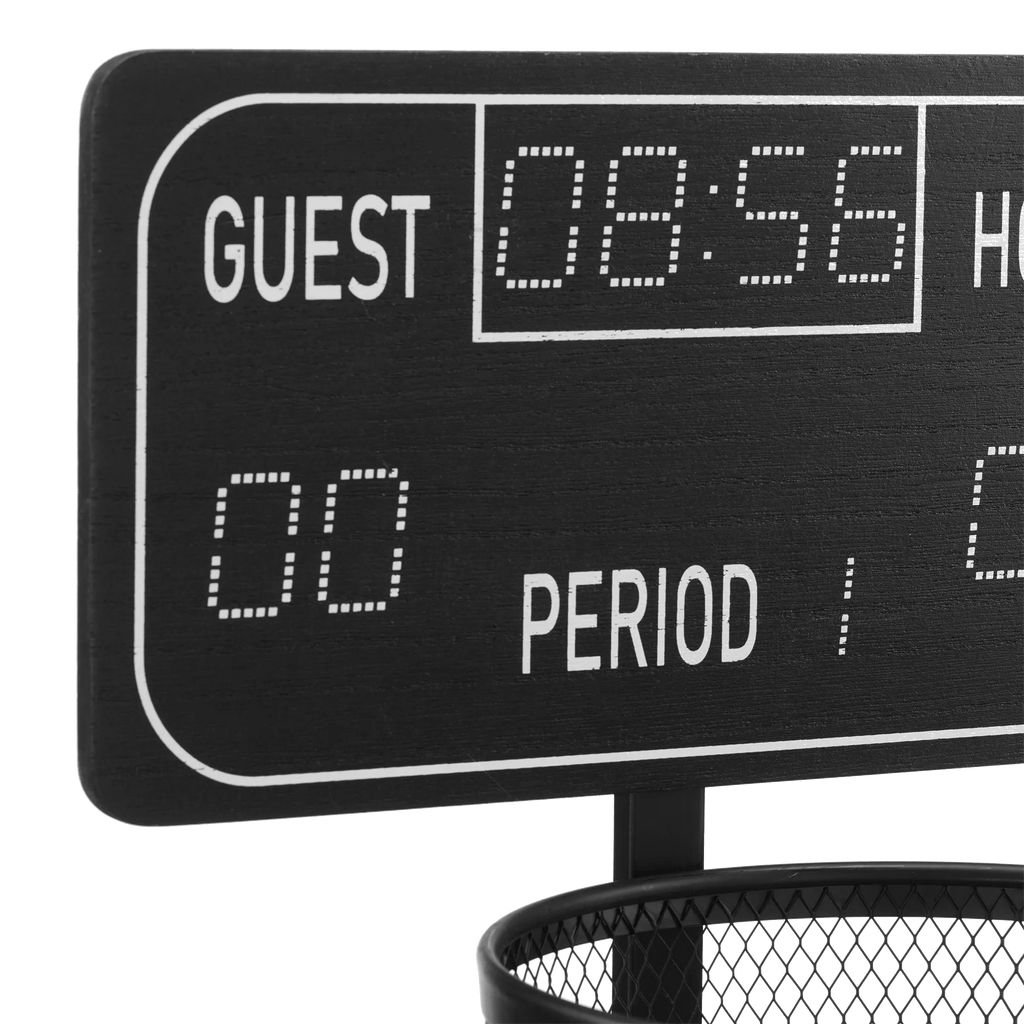 Hockey Scoreboard Garbage Bin